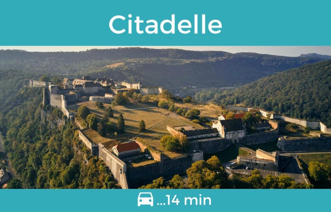 Nouveau - Grande Terrasse - L'Horloge - Calme - Home-One Besançon Exterior foto